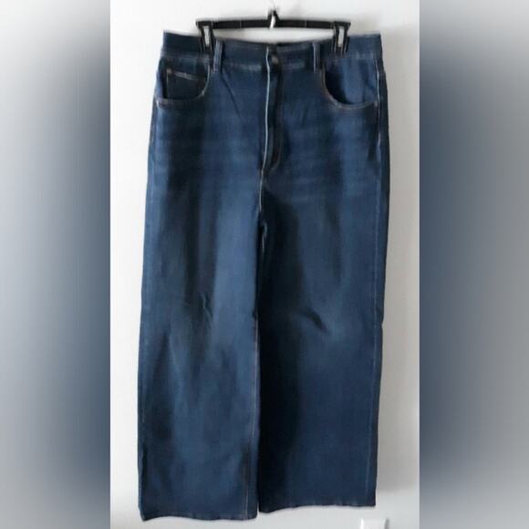 NWT Well Worn Wide Leg Jeans 14 - Picture 1 of 6